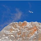 gerade noch erwischt - Flug über dem Hochkönig