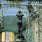 gerahmt: der Betende Knabe. Sanssouci, Potsdam Mai 2018