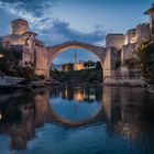 gerahmt - die Brücke von Mostar