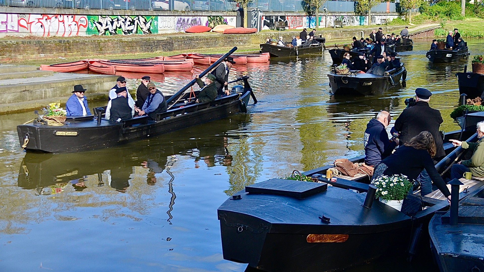 Gerangel um die besten Startplätze