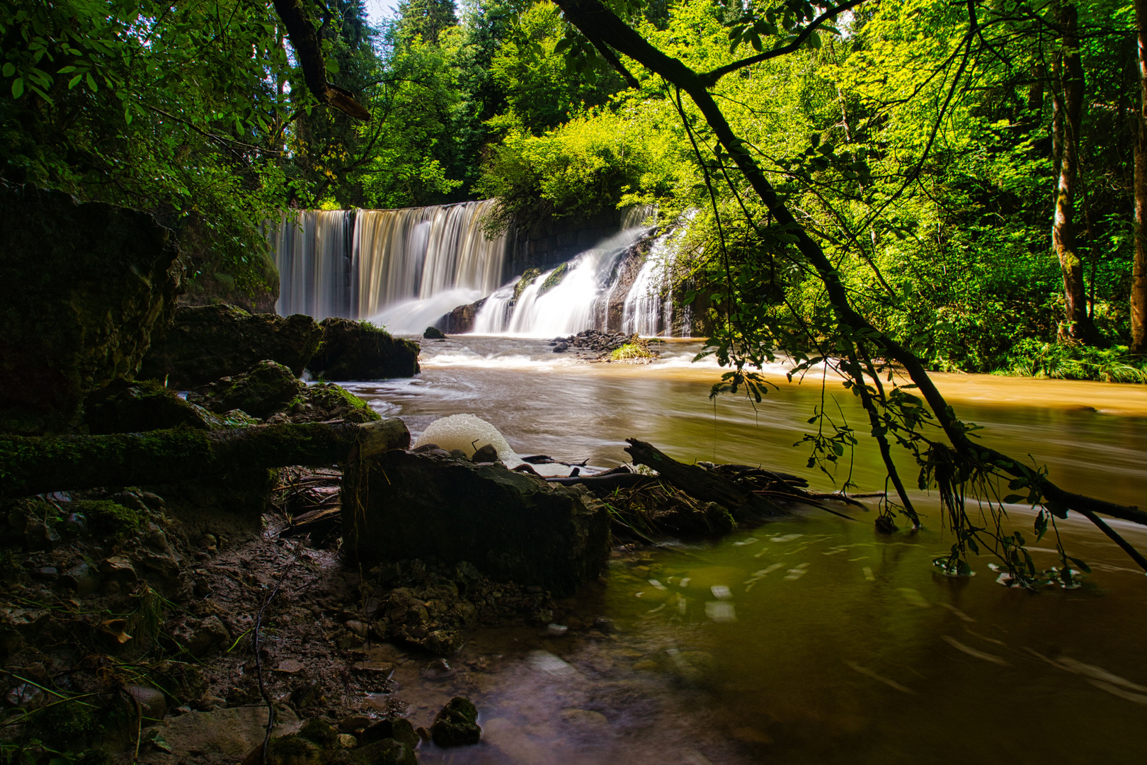  Geratser Wasserfall -der größere 