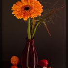 Gerbera Herbstgesteck