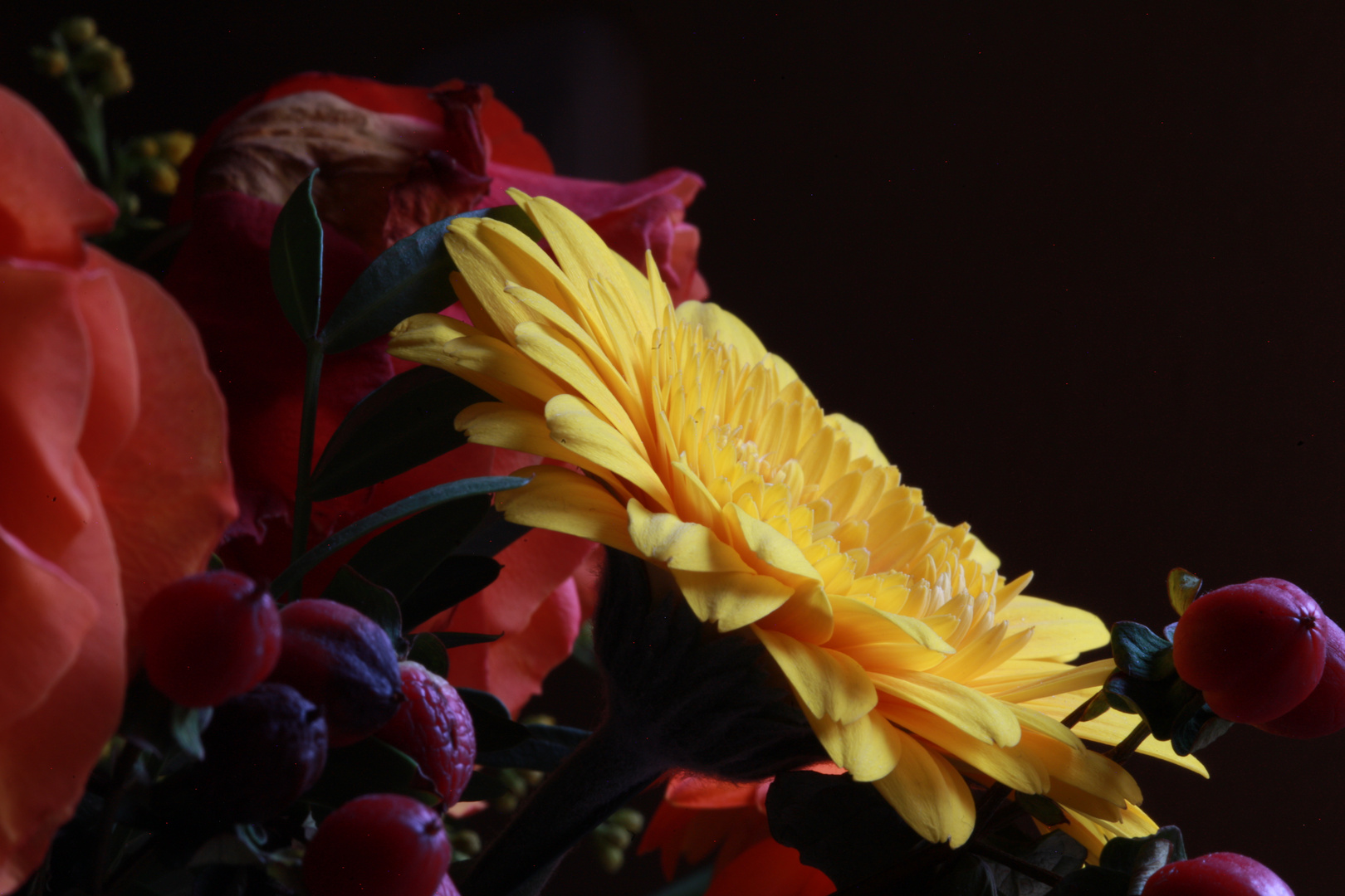 Gerbera im Blumenstrauss