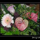 Gerbera im Geburtstags-Bouquet