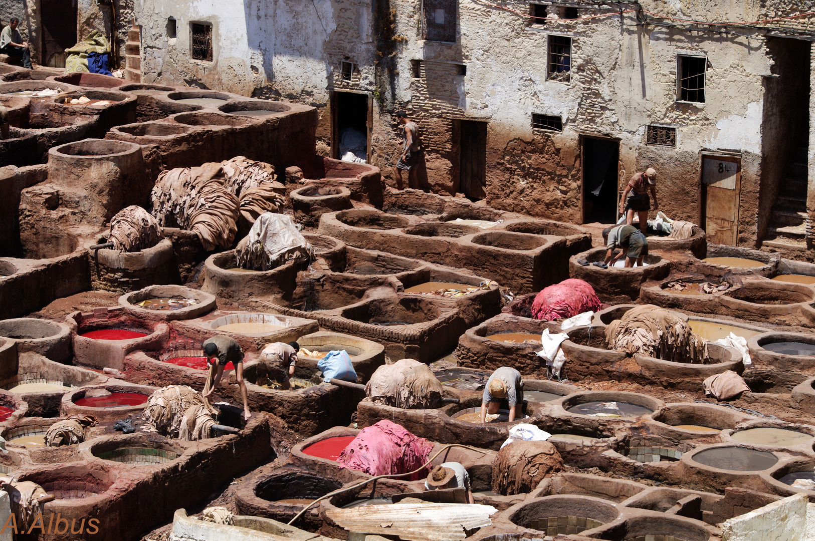 Gerberei in Fes