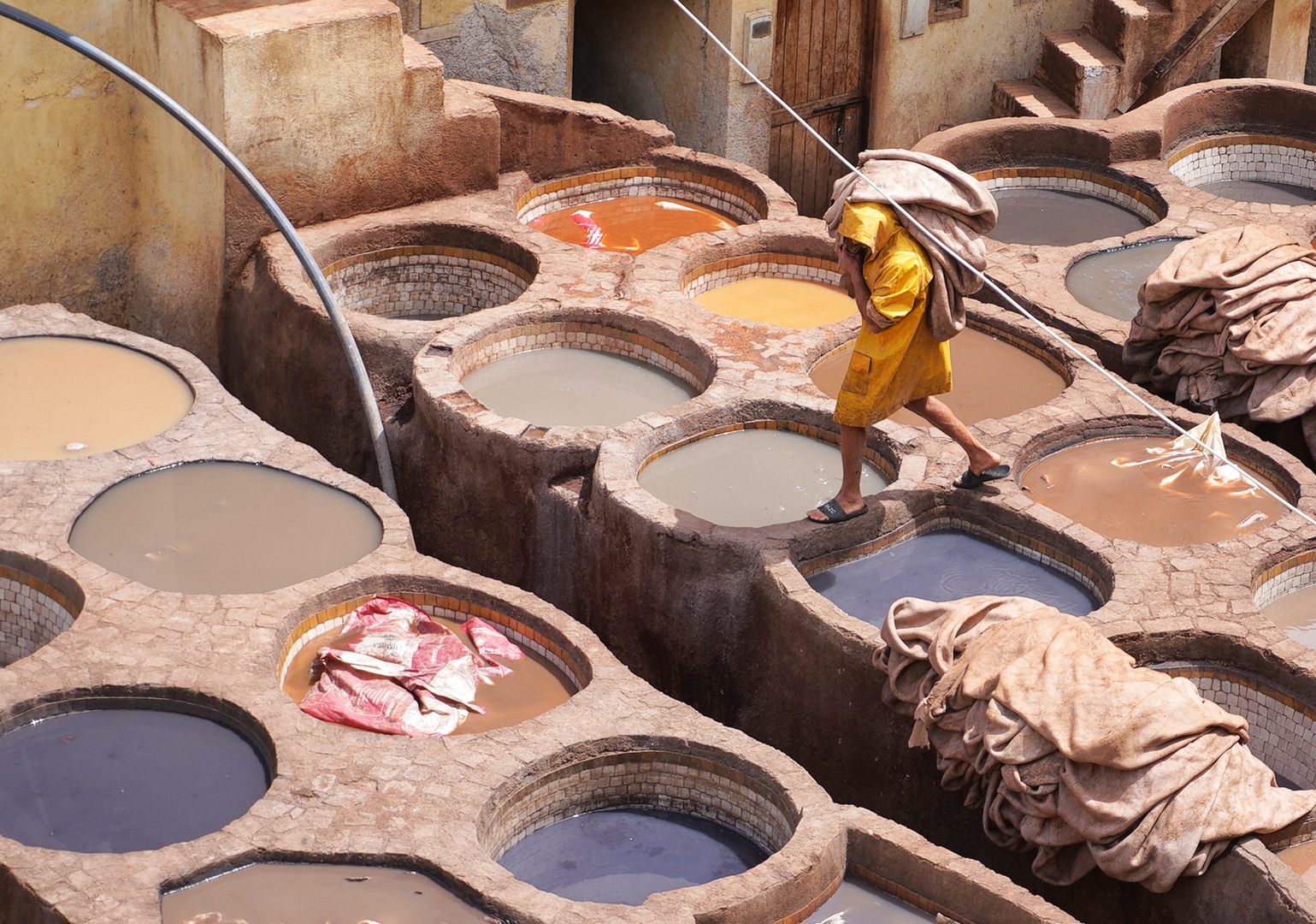 Gerberei in Fez