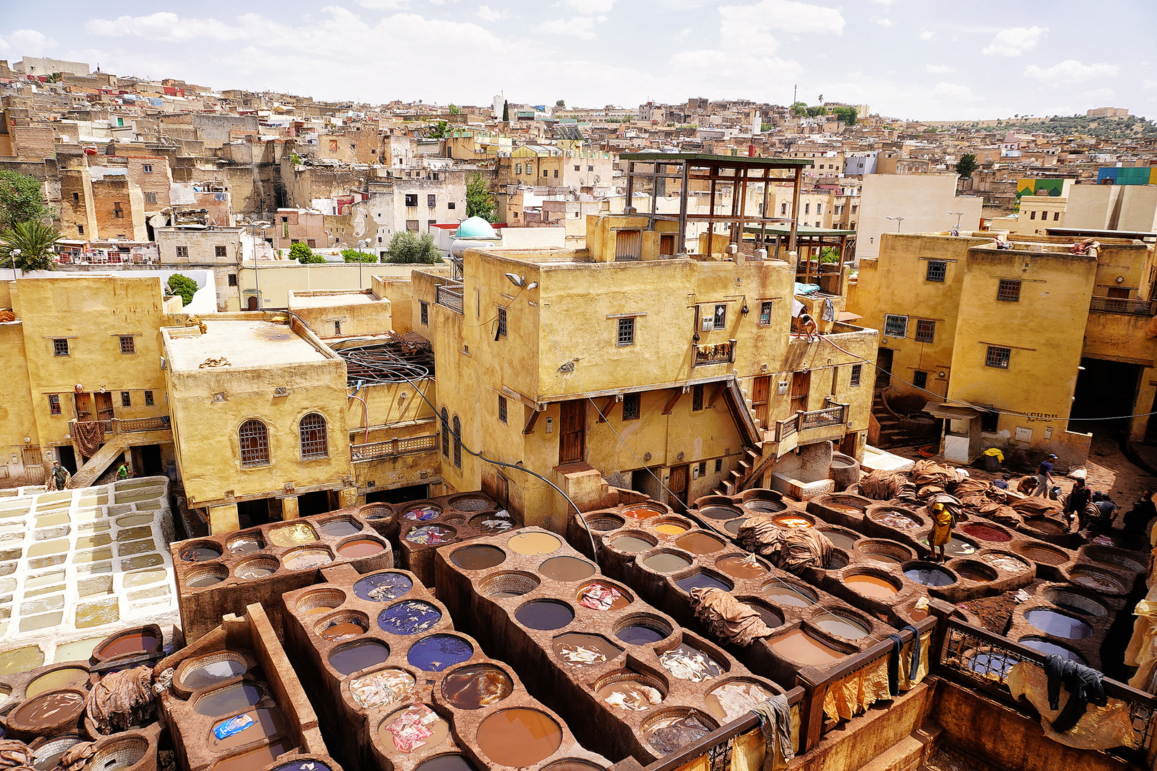 Gerberei in Fez