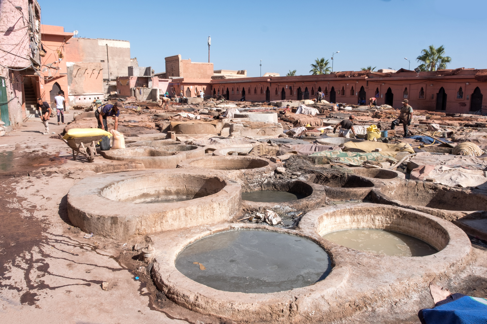 Gerberei in Marrakesch