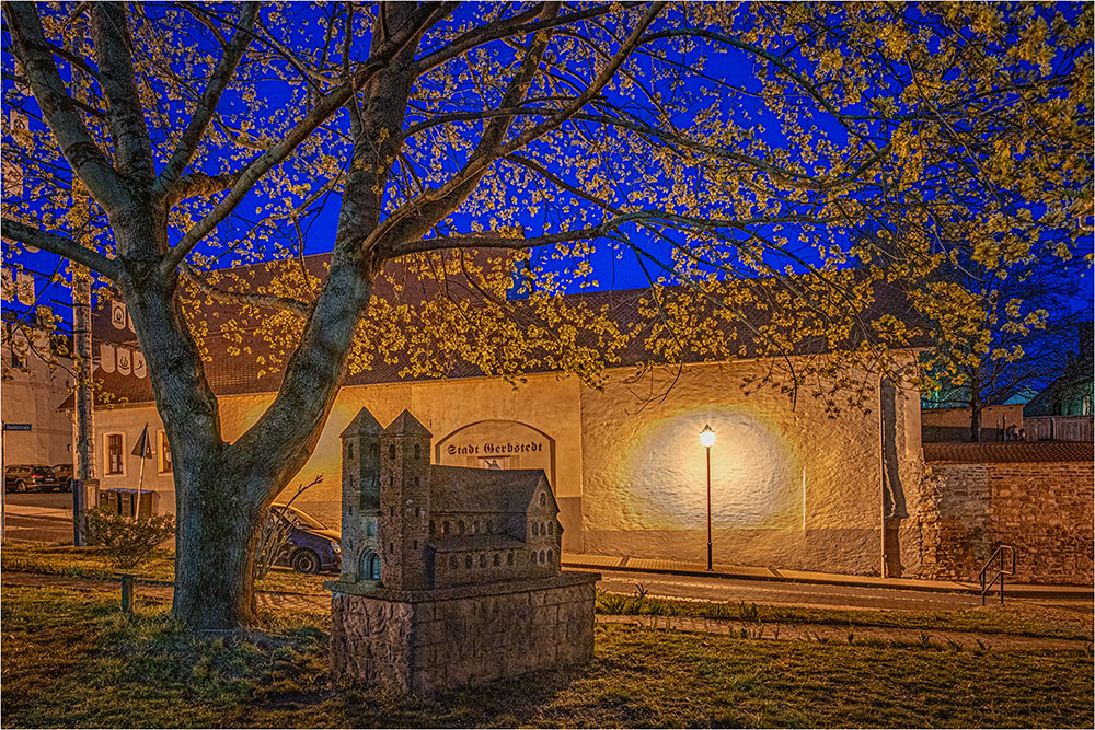 Gerbstedt Foto & Bild architektur, architektur bei nacht, sachsen