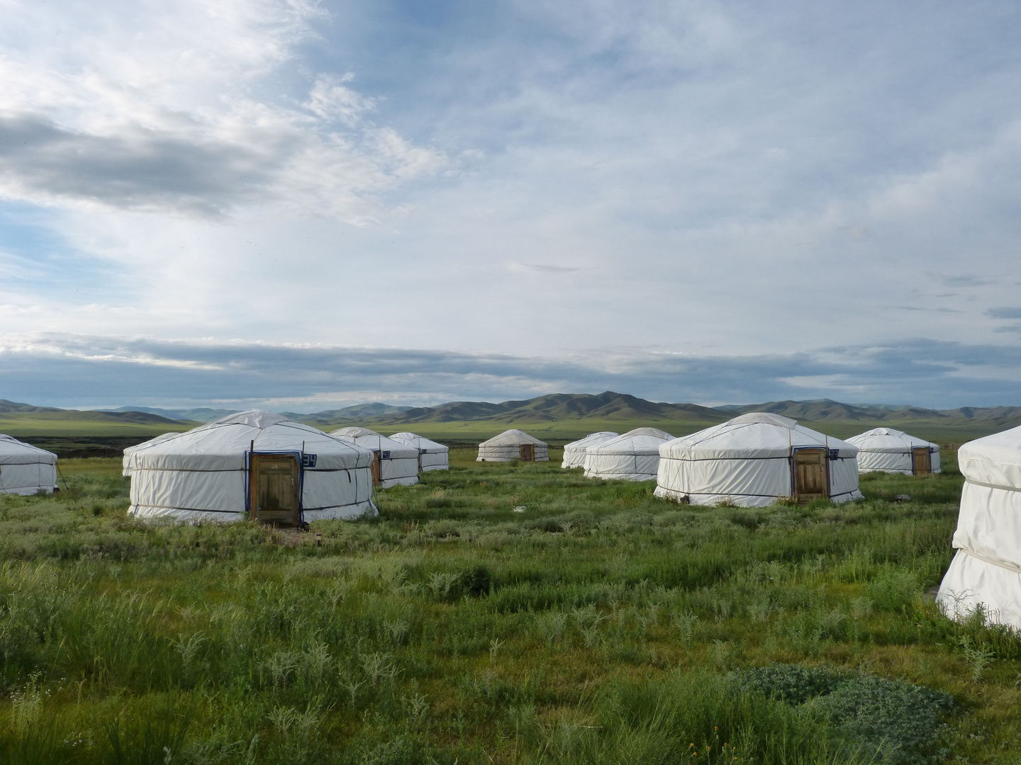 Gercamp in der Mongolei