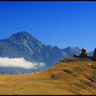 Gergetis Sameba, Georgien