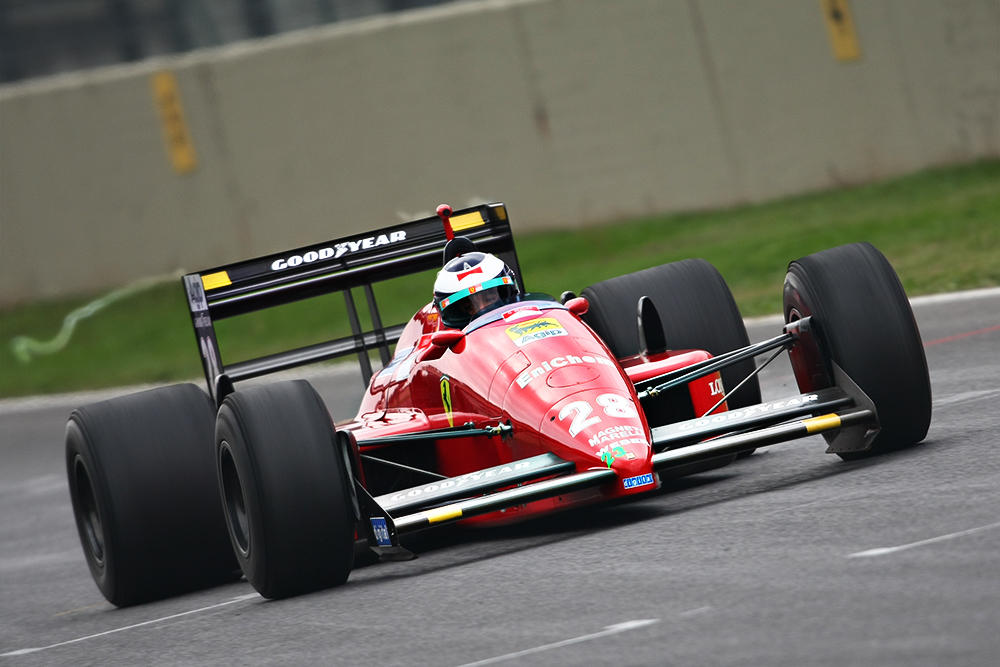 Gerhard Berger Auto 1988 Ferrari Corse Clienti