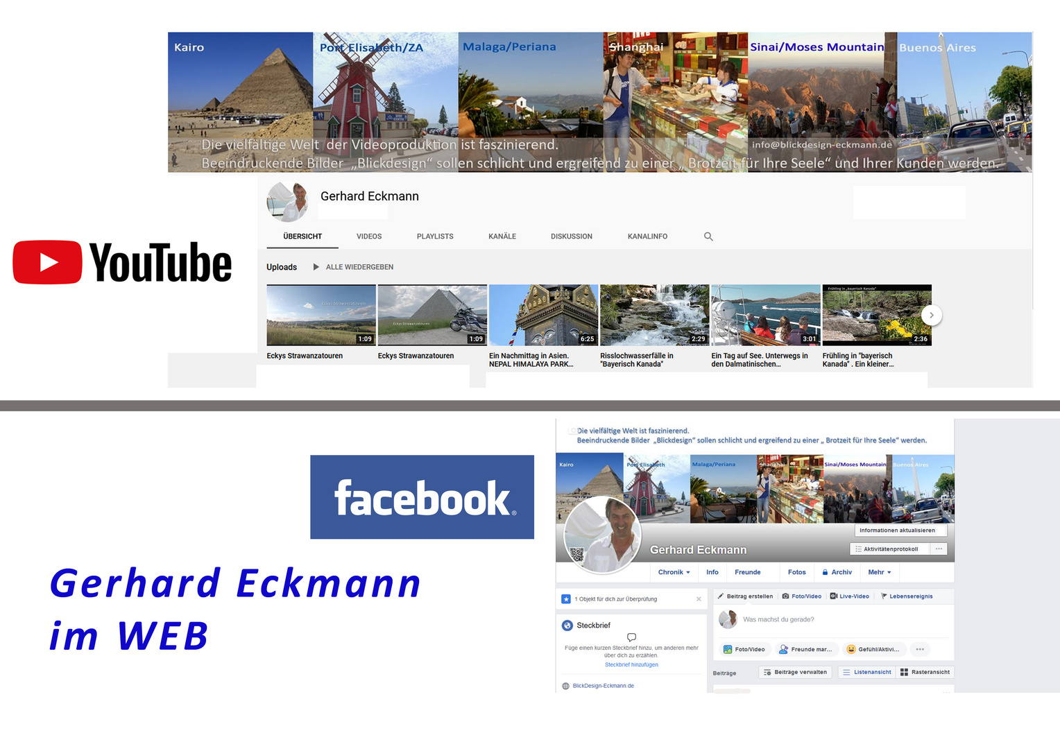 Gerhard Eckmann im WEB