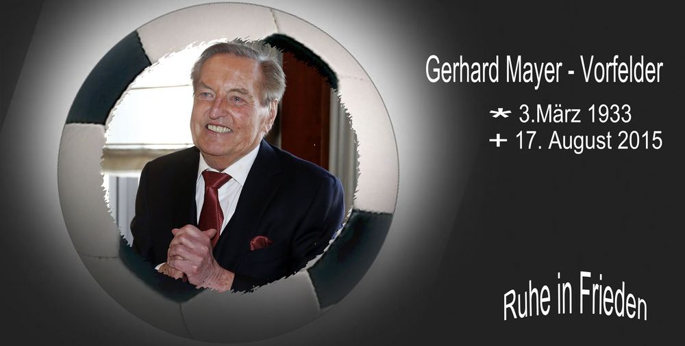 Gerhard Mayer - Vorfelder
