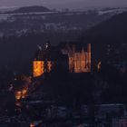 Gerhard Rausch: Marburger Schloss bei Nacht