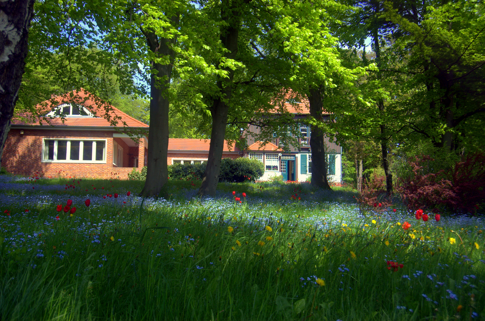 Gerhart Hauptmann Haus auf der Insel Hiddensee