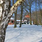 Gerhart-Hauptmann-Haus im Winter 