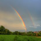 Gerichtete Kante eines DoppelRegenbogens