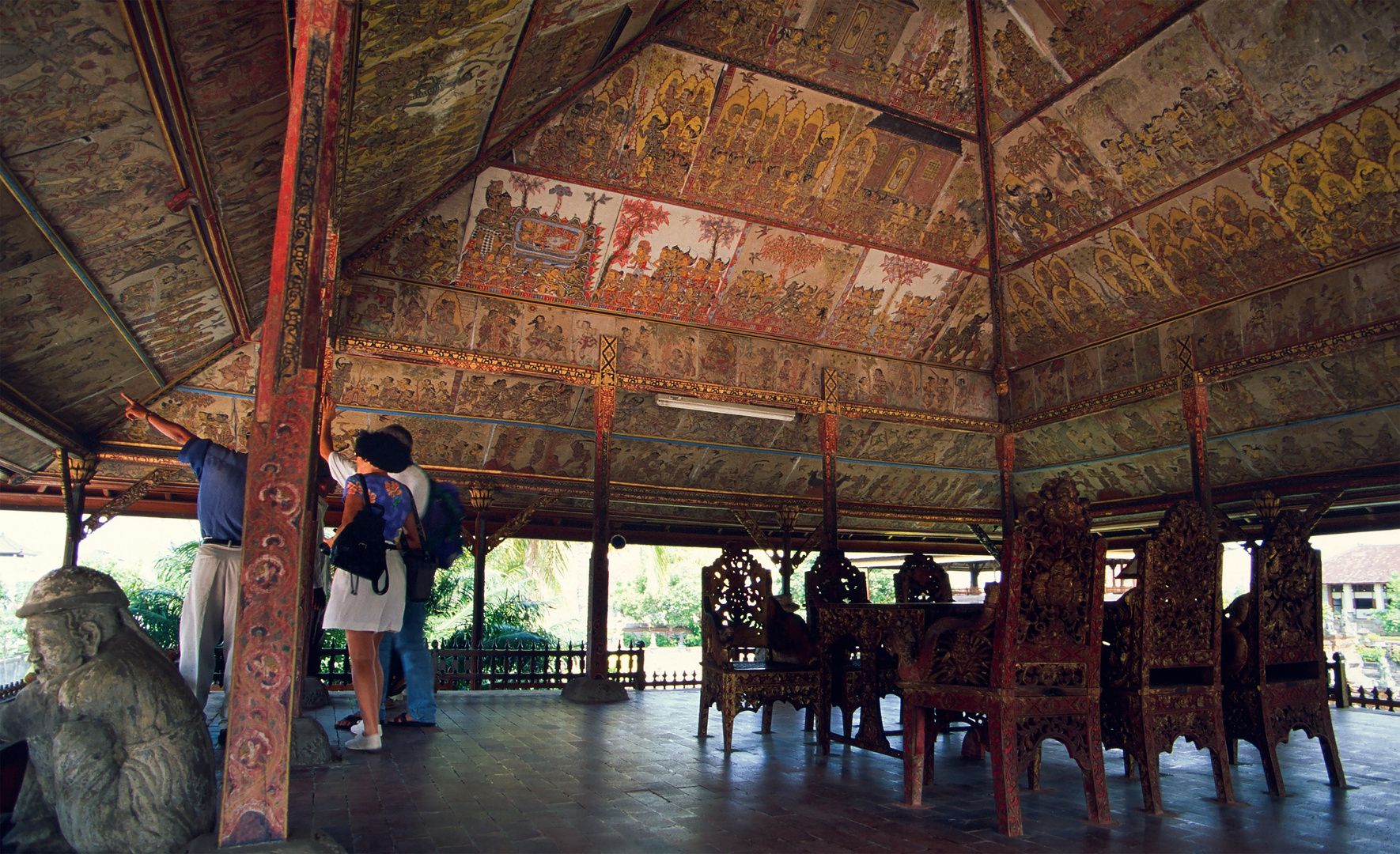 Gerichtshaus in Kungkung auf Bali