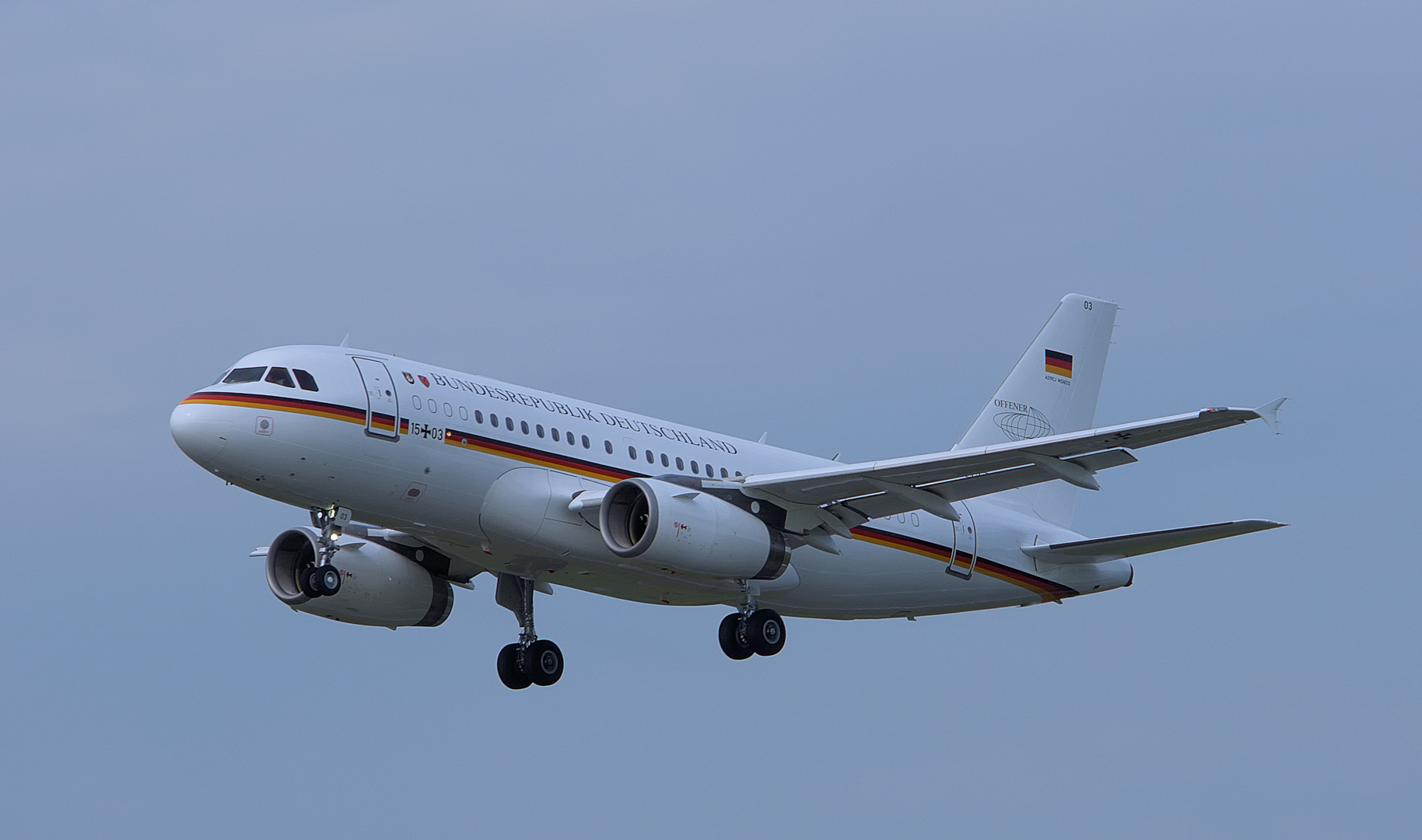 German Air Force Airbus A319-133