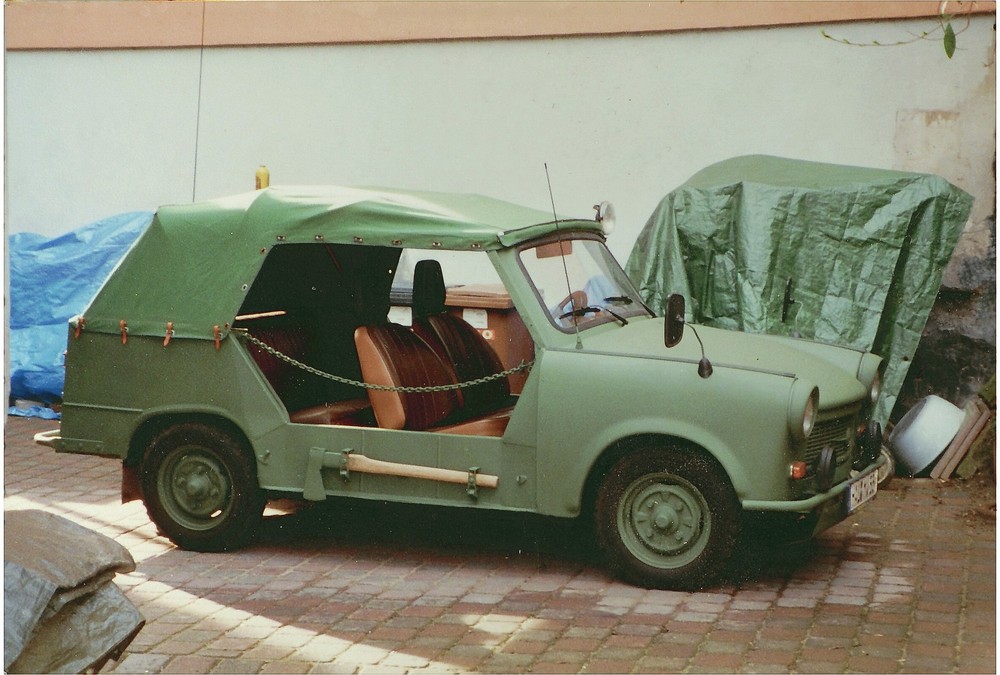 German Military Car from G.D.R,Trabant  P 601-A.