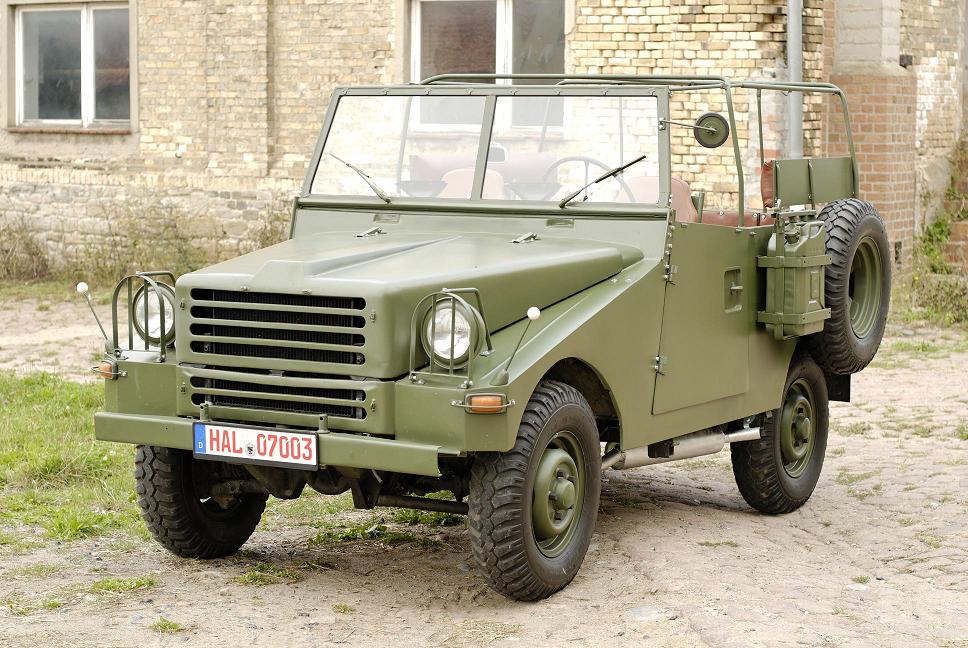 German Military Car P3-Sachsenring.Year of Construction 1962.