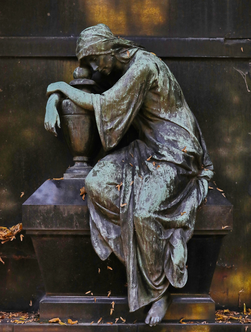 German Tomb - Bronze Statue