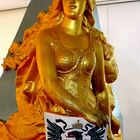 Germania, Galionsfigur des ehemaligen Schlachtschiffs Deutschland. Figurehead Germania