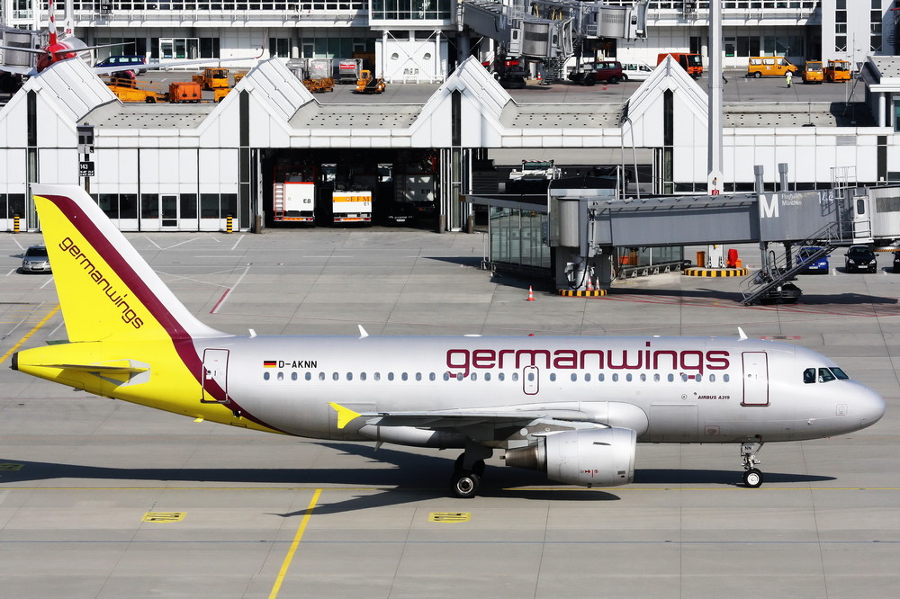 germanwings A319 D-AKNN in MUC