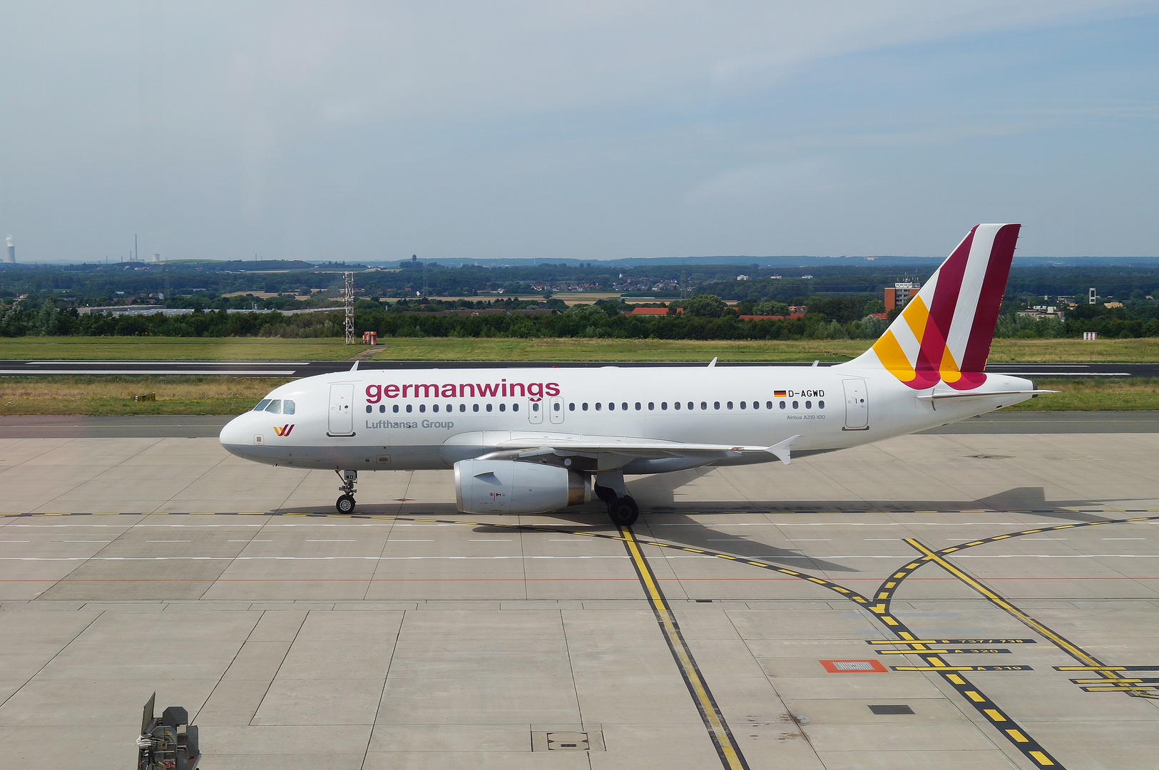 Germanwings A319 in Dortmund