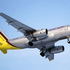 Germanwings im Anflug auf Köln-Bonn