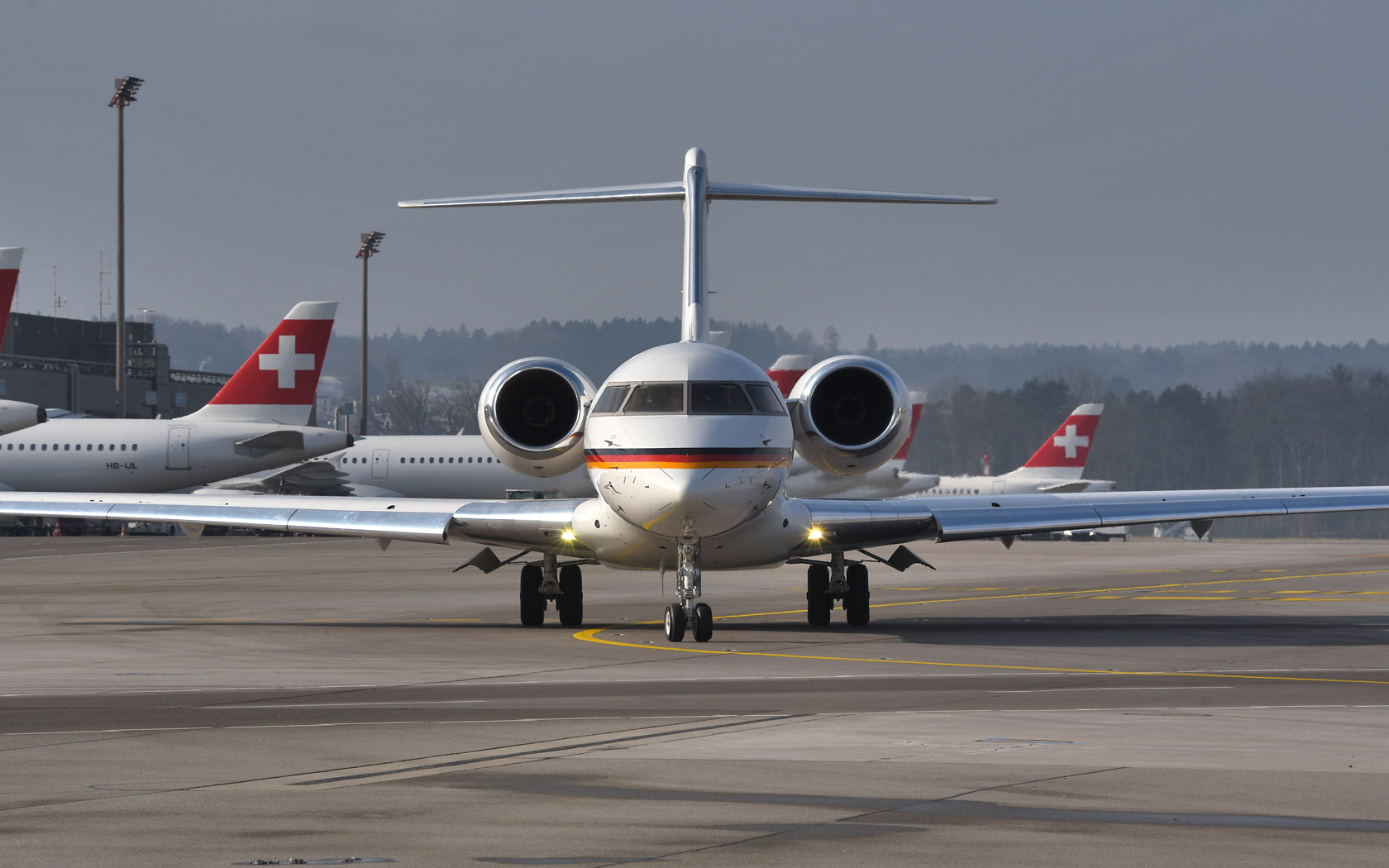 Germany - Air Force Bombardier BD-700 Global 5000 14+01