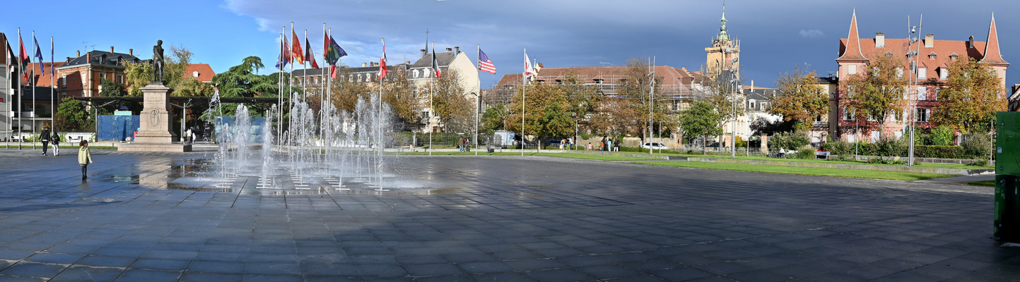 Gerneral Rapp Platz in Colmar