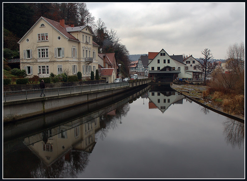 Gernsbach im mittleren Murgtal