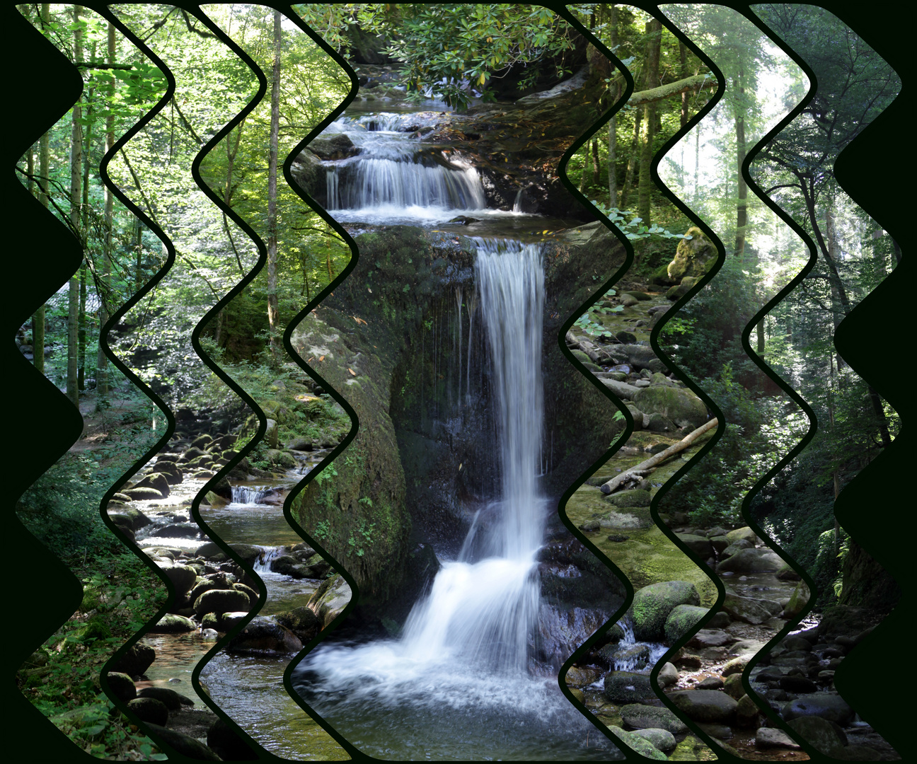 Geroldsauer Wasserfall bei Baden-Baden