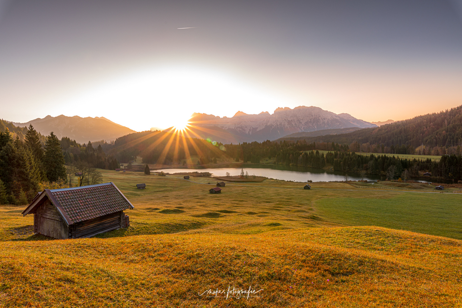 Geroldsee bei Sonnenaufgang