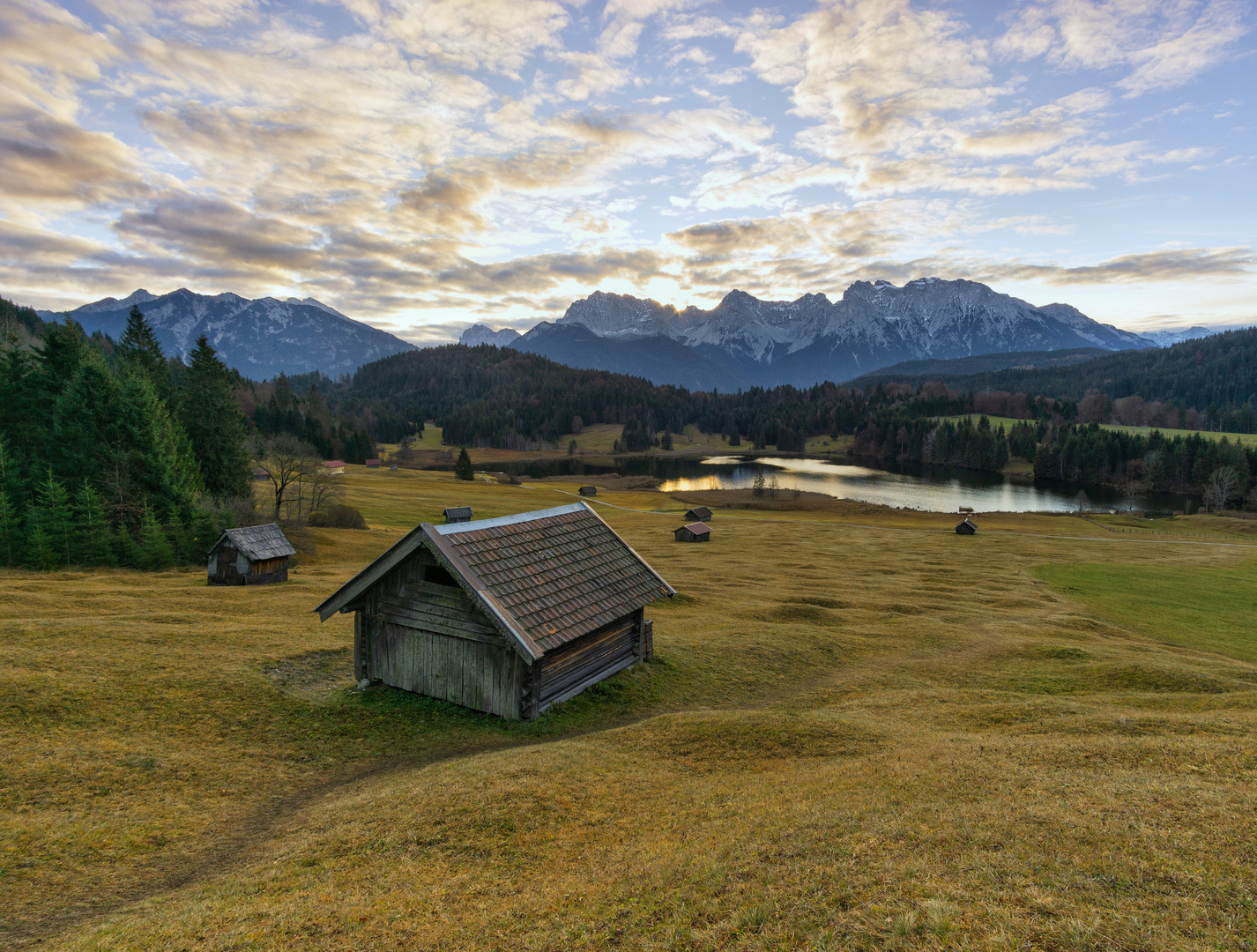 Geroldsee bei Sonnenaufgang