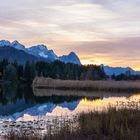 Geroldsee bei Sonnenuntergang