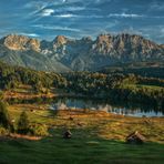 Geroldsee gegen Karwendel