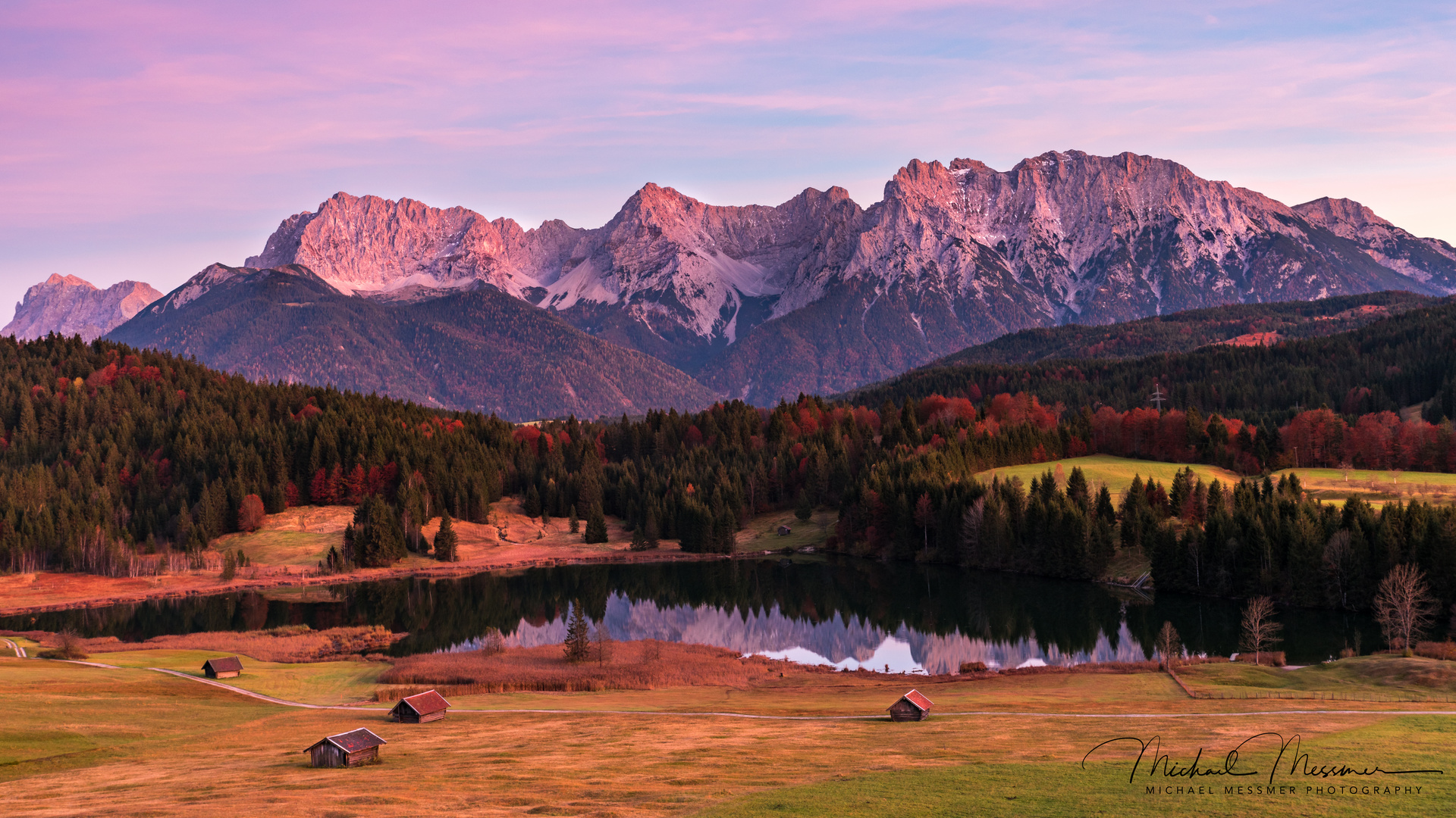 Geroldsee im Abendlicht