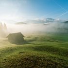 Geroldsee im Nebel