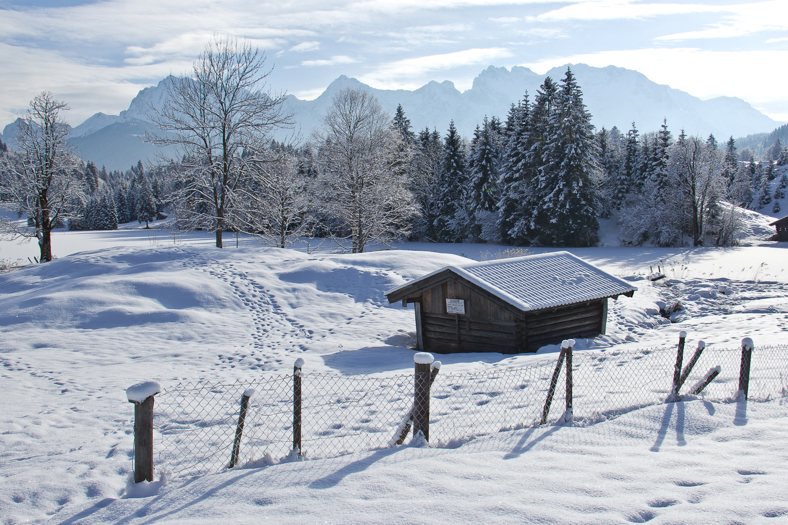 Geroldsee im Winter 1