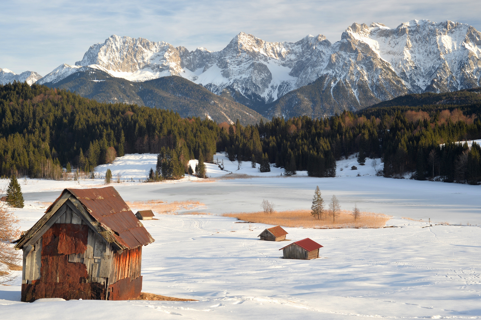 Geroldsee im Winter