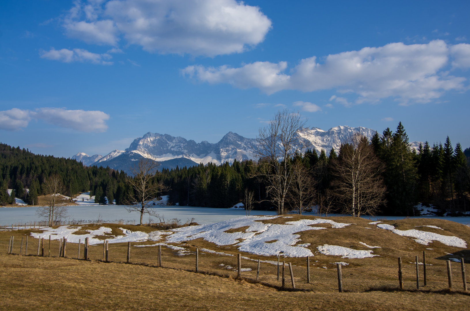 ....Geroldsee im Winter/Frühling....