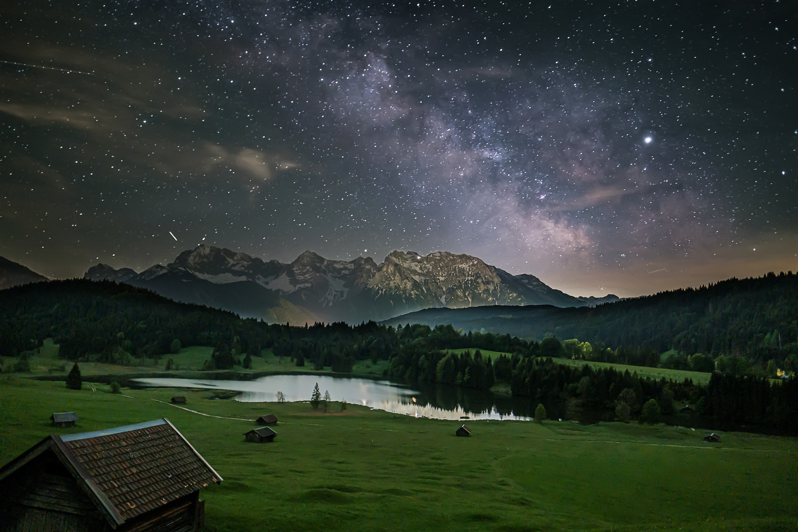 Geroldsee in der Nacht