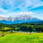 Geroldsee mit Karwendel