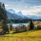 Geroldsee mit Wettersteingebirge