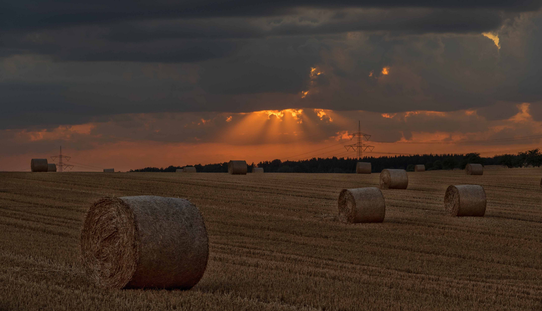 gerolltes zum Abend