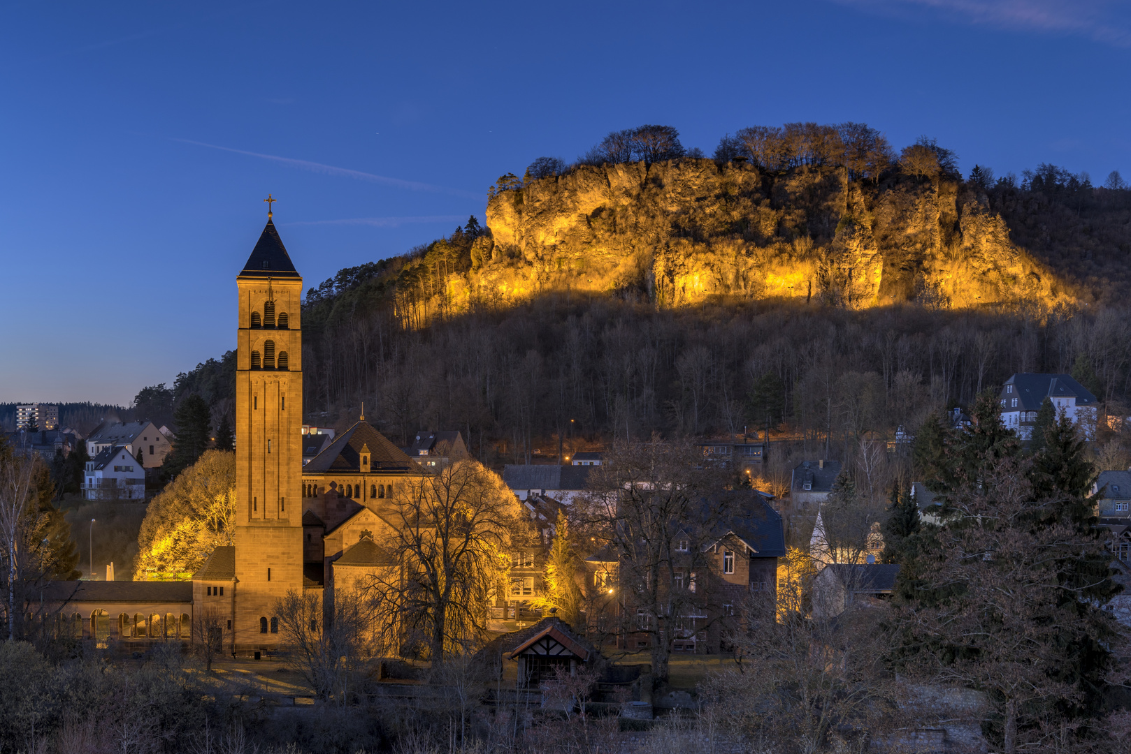 *Gerolstein Erlöserkirche und Munterley* Foto & Bild world, natur