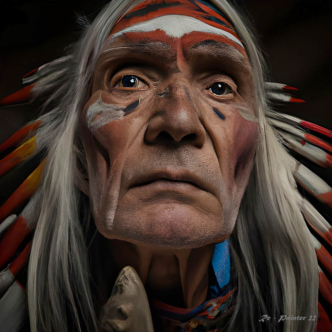 Geronimo, chef des Apaches Chiricahuas